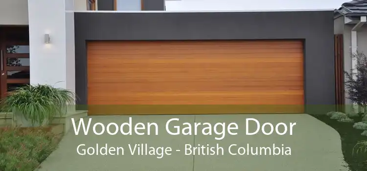 Wooden Garage Door Golden Village - British Columbia
